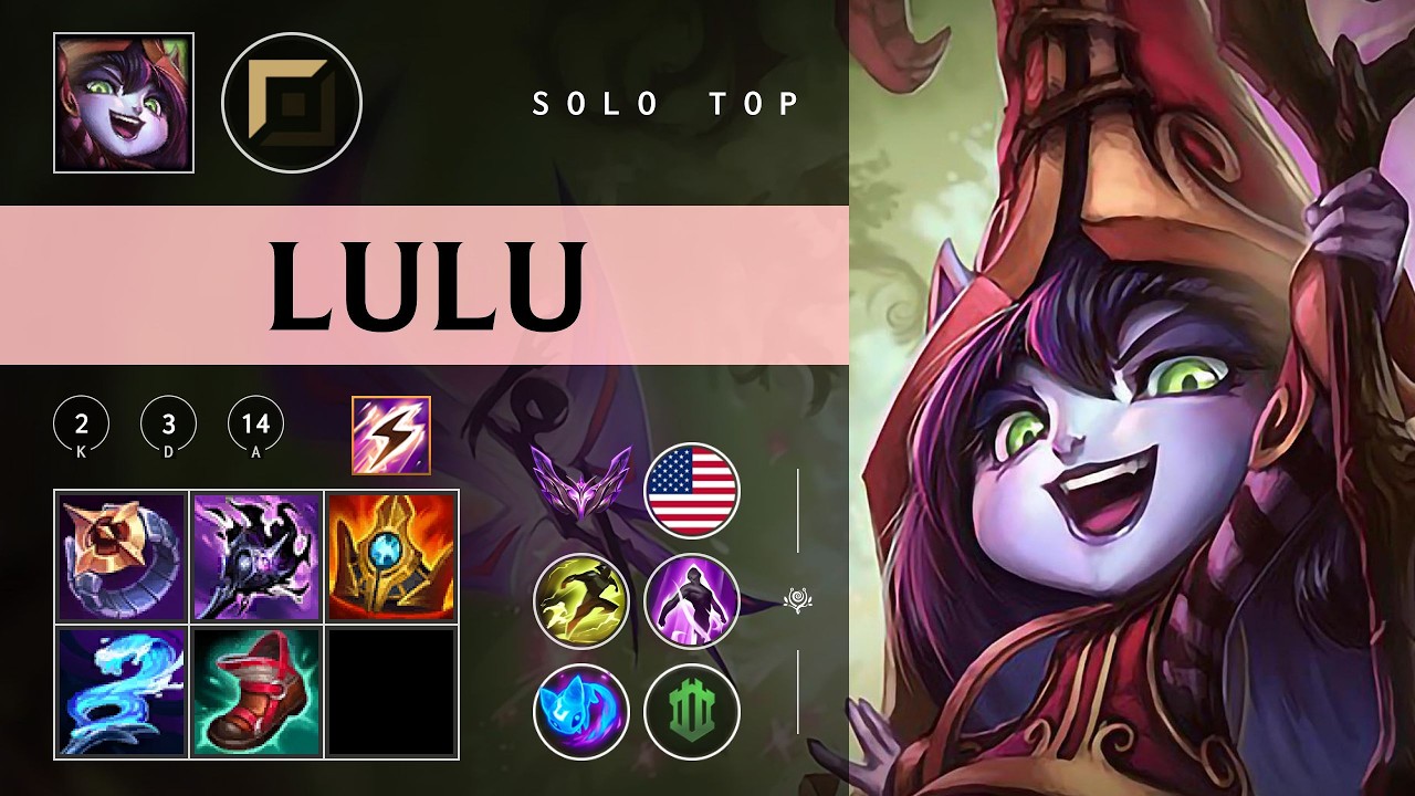 Lulu Top vs Darius - NA Master Patch 26.04