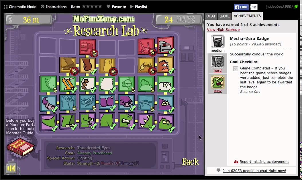 Days of Monsters Walkthrough (Easy, Medium and Hard Badges)