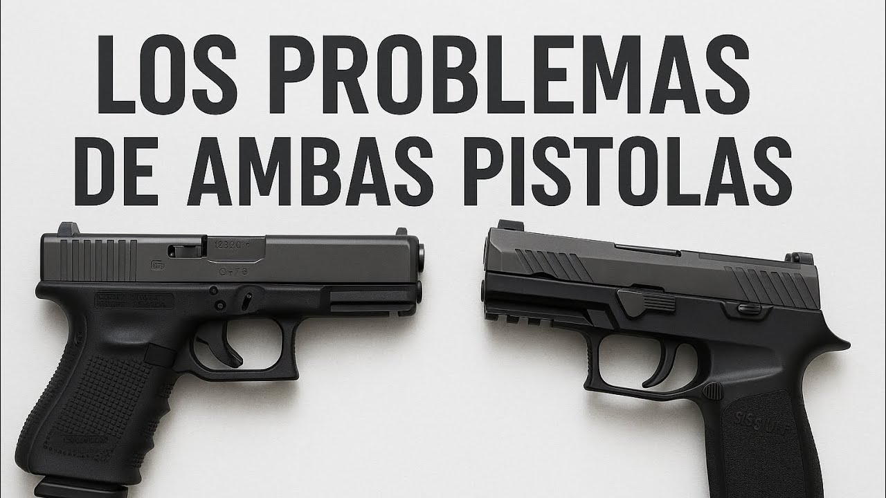 El tremedo problema de la GLOCK y la SIG P320