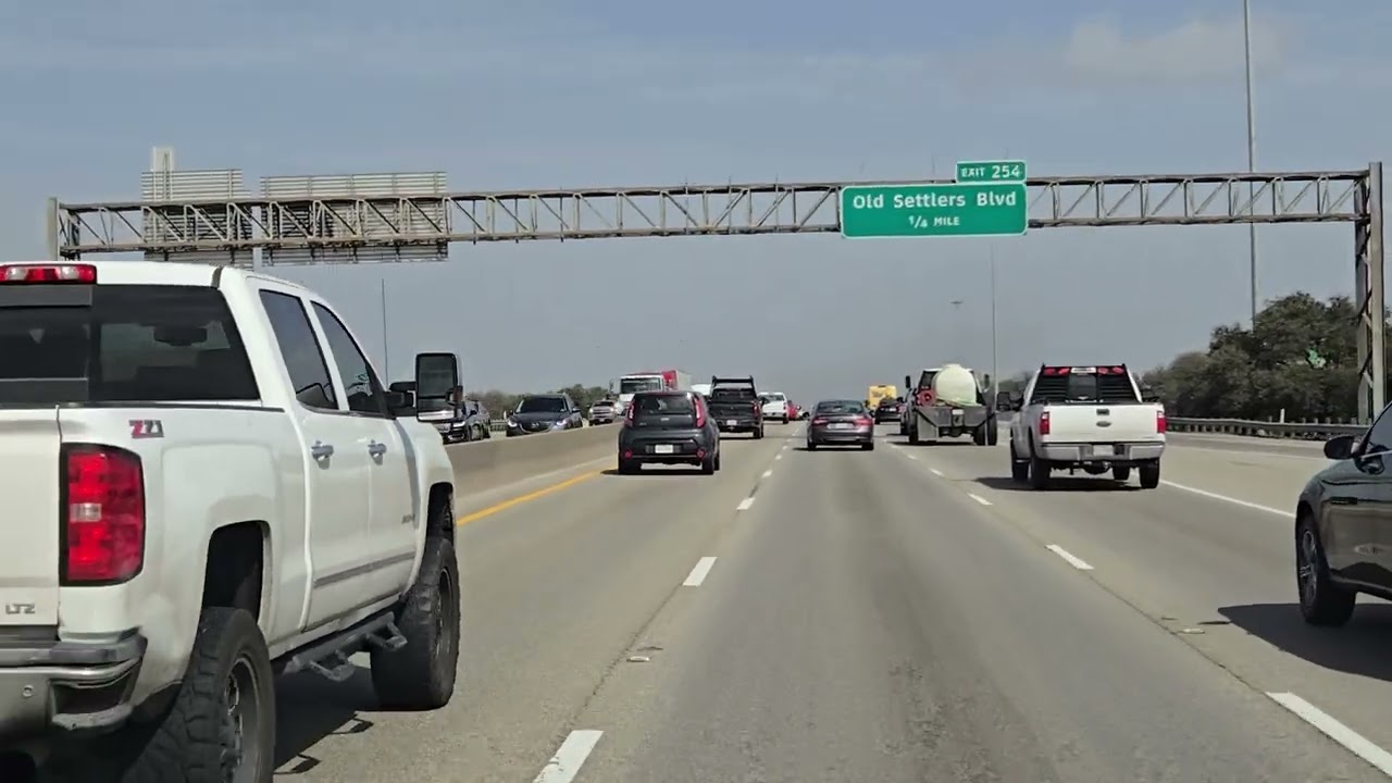 Parmer Ln to Austin Ave(Georgetown, TX)via IH35 N-March 7, 2025