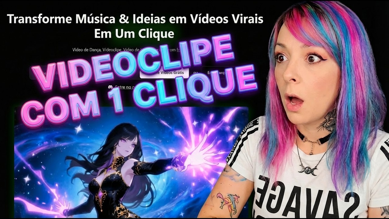 AGORA TÁ FÁCIL FAZER VIDEOCLIPE DA SUA MUSICA DO SUNO - TESTEI FREEBEAT