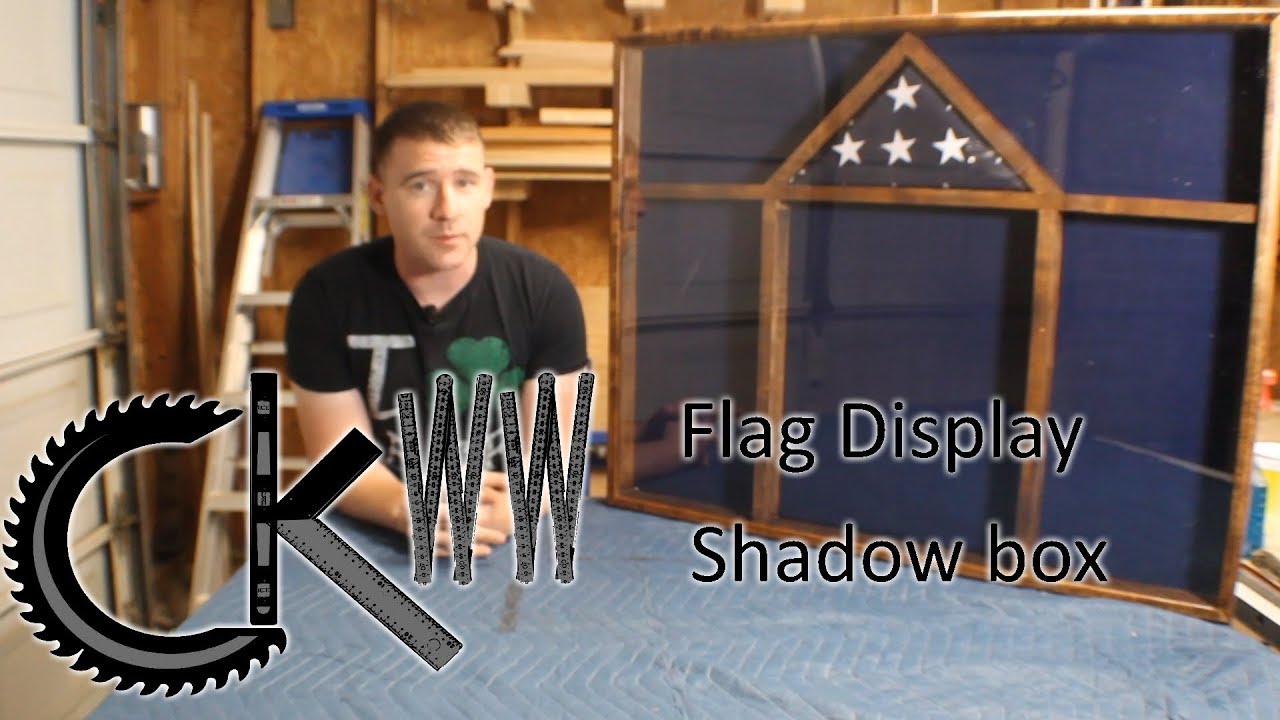 American Flag Display Shadow Box | CKWW
