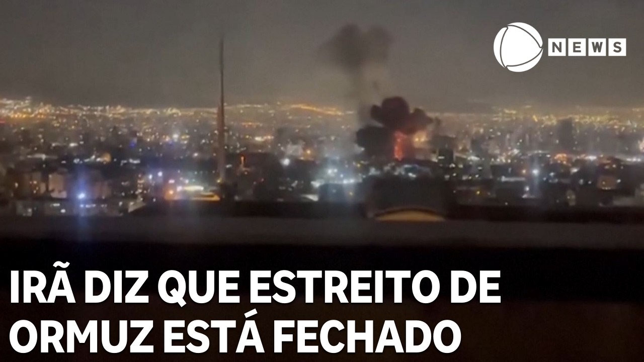 Irã diz que estreito de Ormuz está fechado neste momento