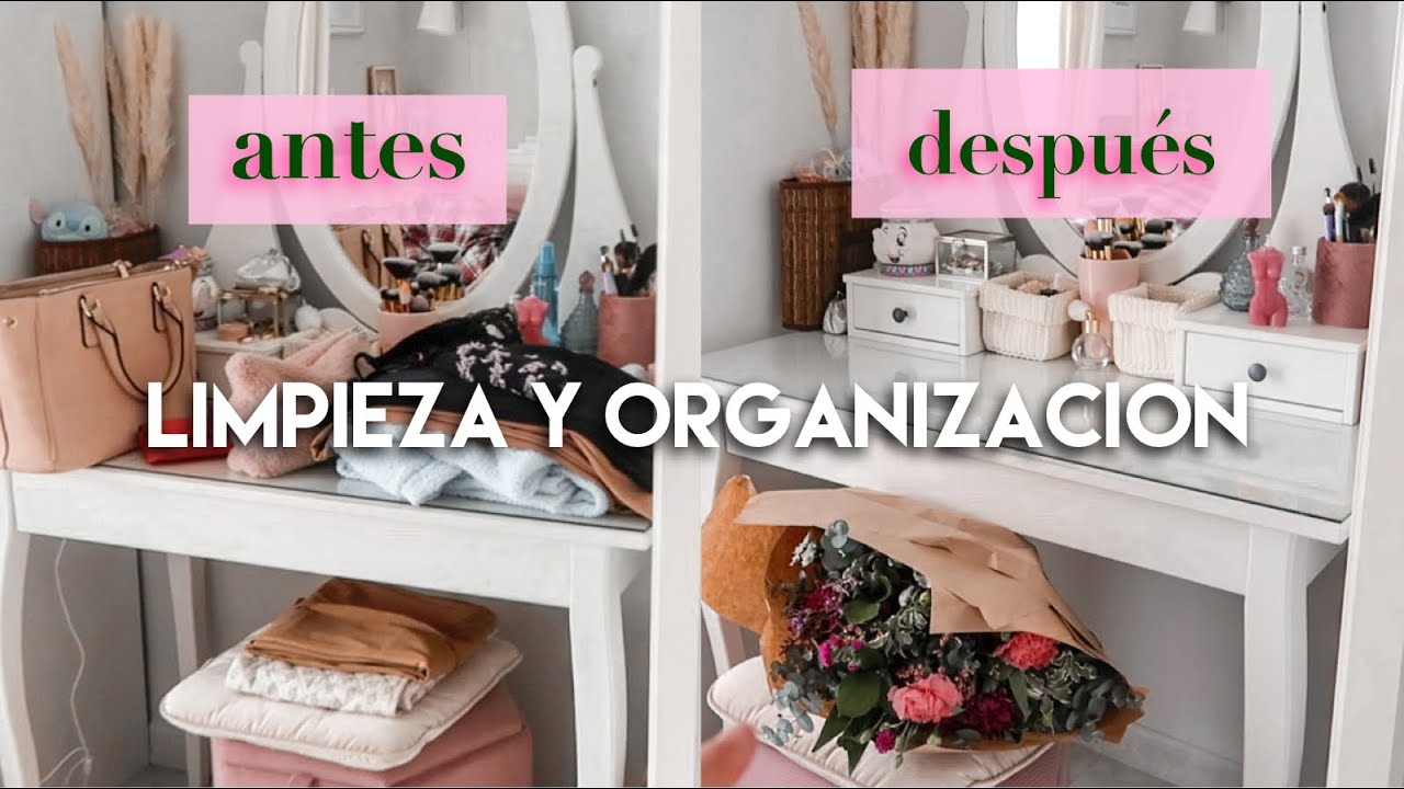 LIMPIEZA y ORGANIZACIÓN de HABITACIÓN * decluttering * 🧼🧹 | Museecoco