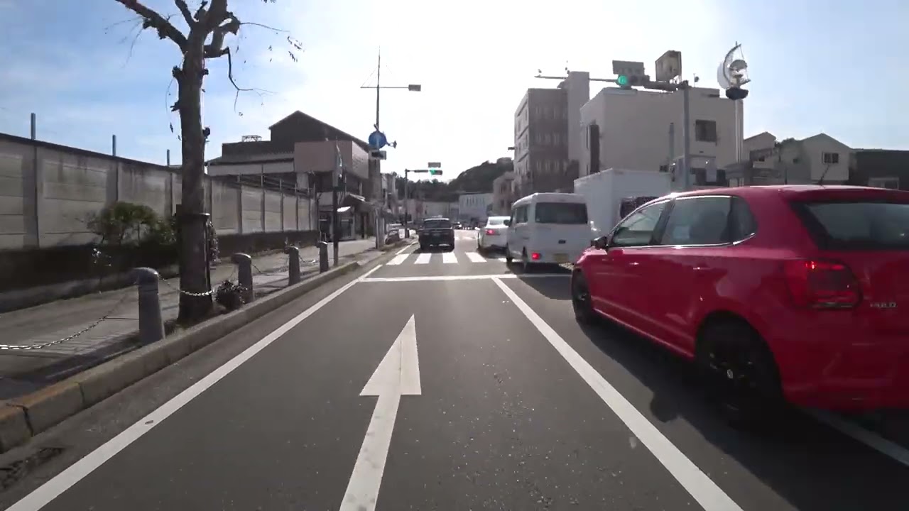2024年12月20日 三浦半島ツーリング 【その３】 浦賀 ( 県道209号線 ) ー 県道208号線 ー 浦賀の渡し ( 西渡船場 ) ー 川間遂道ー開高橋方面へ