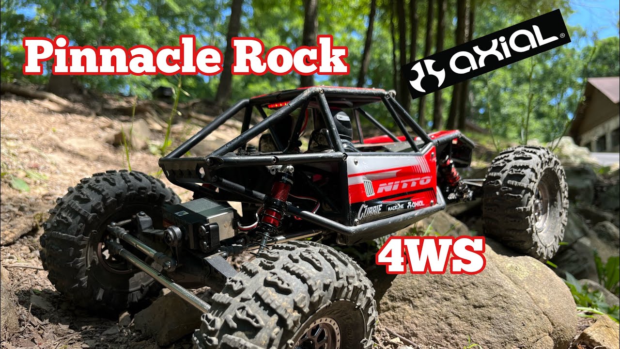 Saturday Adventure to Pinnacle Rock with the Axial Capra 4WS!