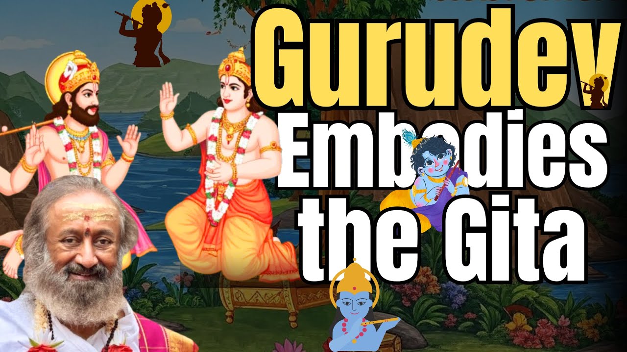 Gurudev Sri Sri Ravi Shankar Embodies the Wisdom of the Gita | Krishna Janmashtami Satsang
