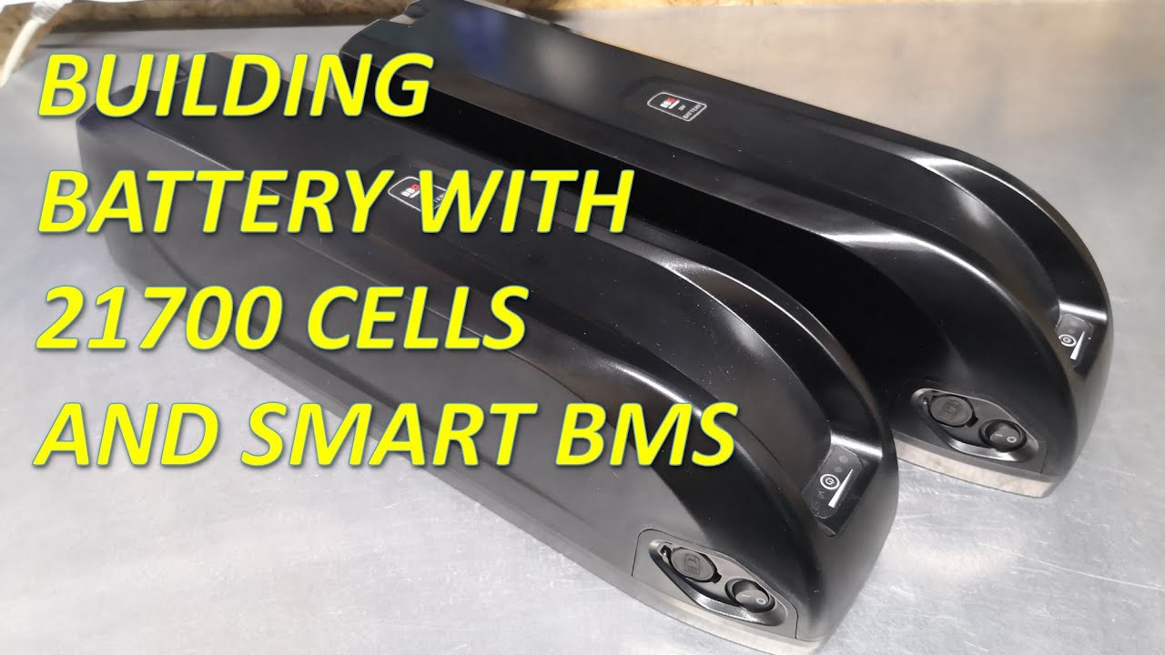 Battery with 21700 cells and Smart BMS