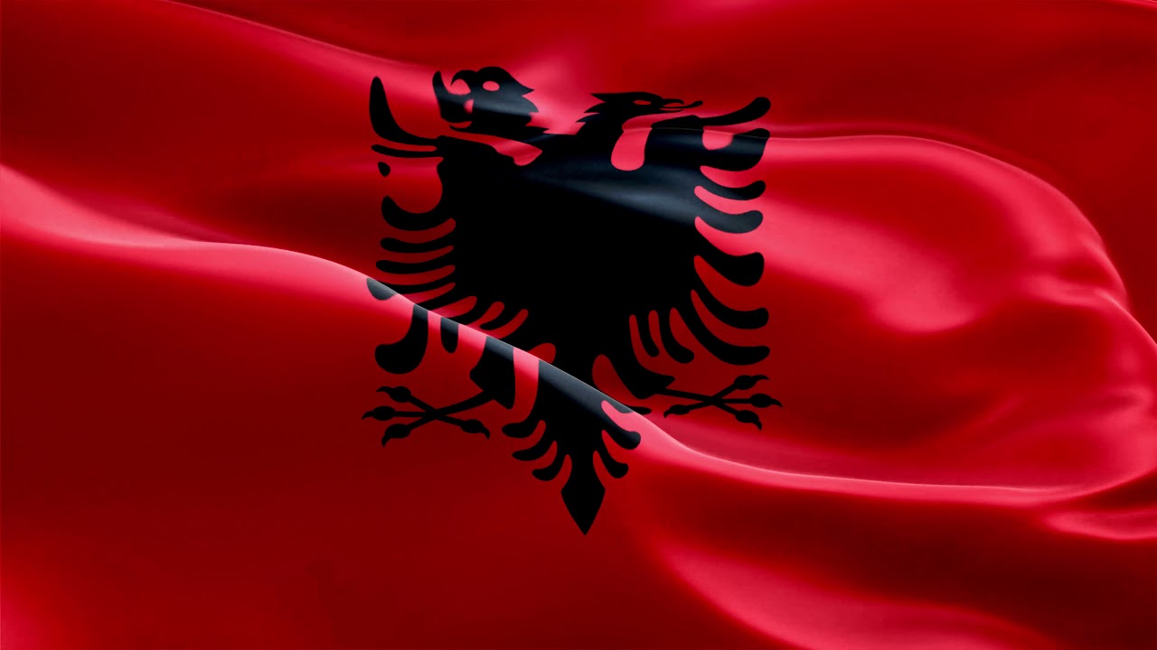 Albania Flag Animation 4K | Albania Flag Waving HD | Free Flag Animation | Siddam Bharat