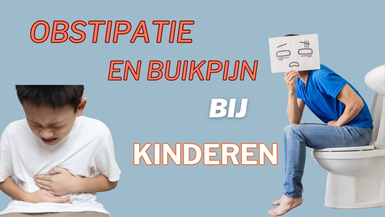 Obstipatie en buikpijn bij kinderen - zo help je ze er vanaf