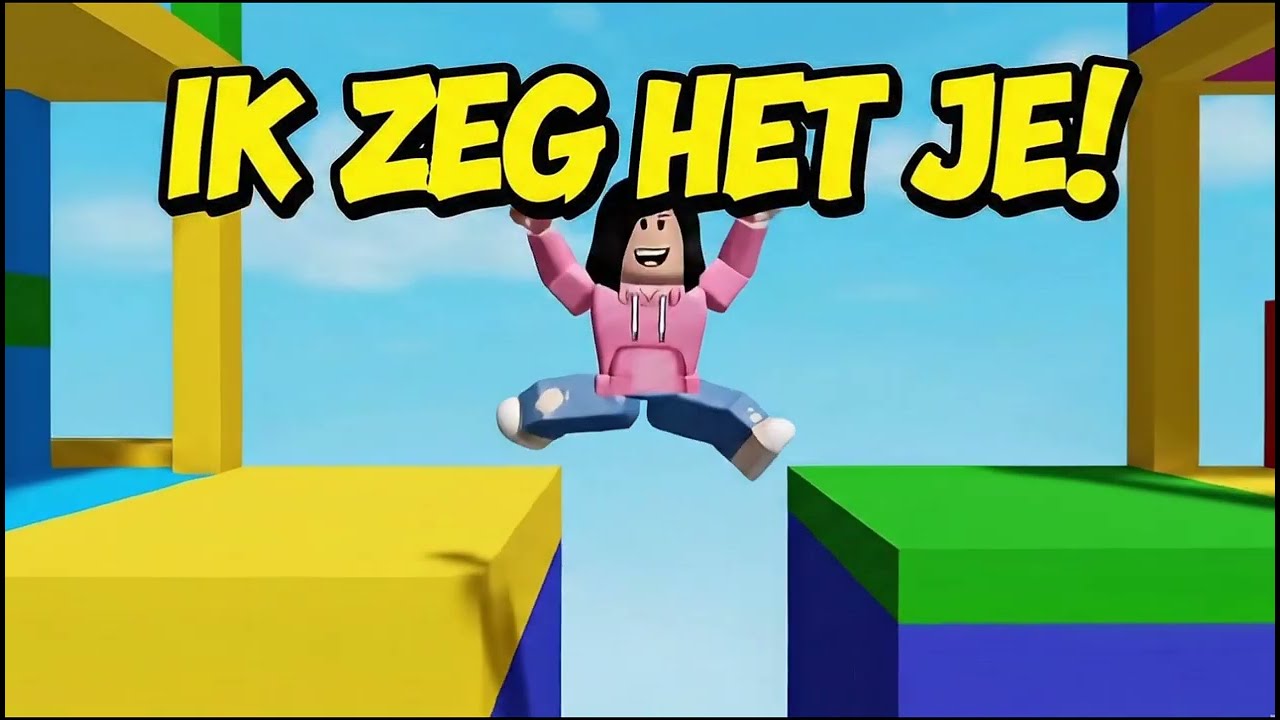 IK ZEG HET JE! | Roblox NL Meme