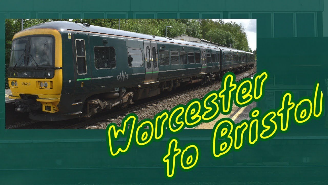Worcester Foregate Street to Bristol Temple Meads | FULL JOURNEY | GWR 166 Turbo (via Gloucester)