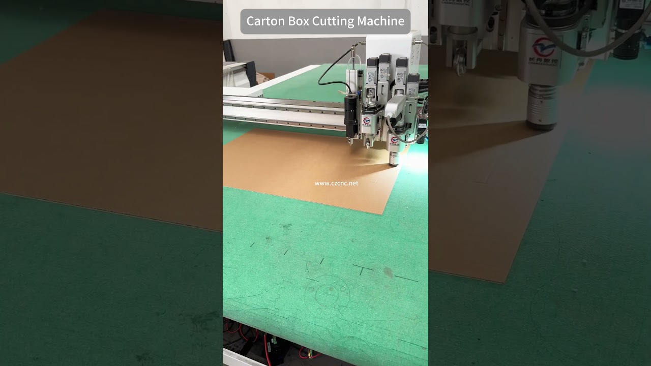 Printing Cardboard Carton Box Cutting Machine With CCD Camera