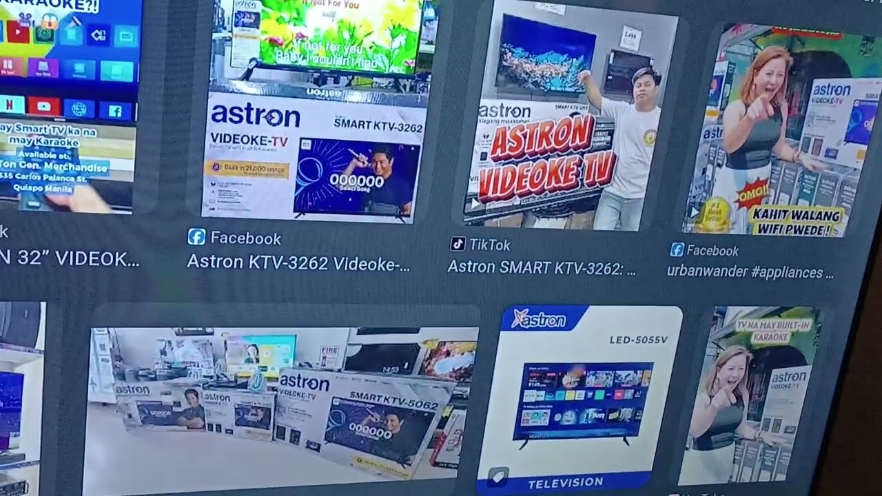 Gustong kong buying  astron smart TV  karaoke 🎤  ktv 