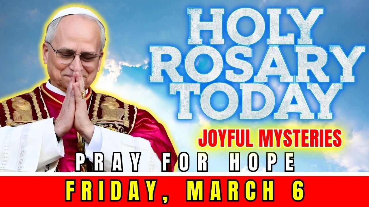 HOLY ROSARY TODAY ❤️ FRIDAY, MARCH 6, 2026 🌹 SORROWFUL MYSTERIES | DAILY CATHOLIC PRAYER