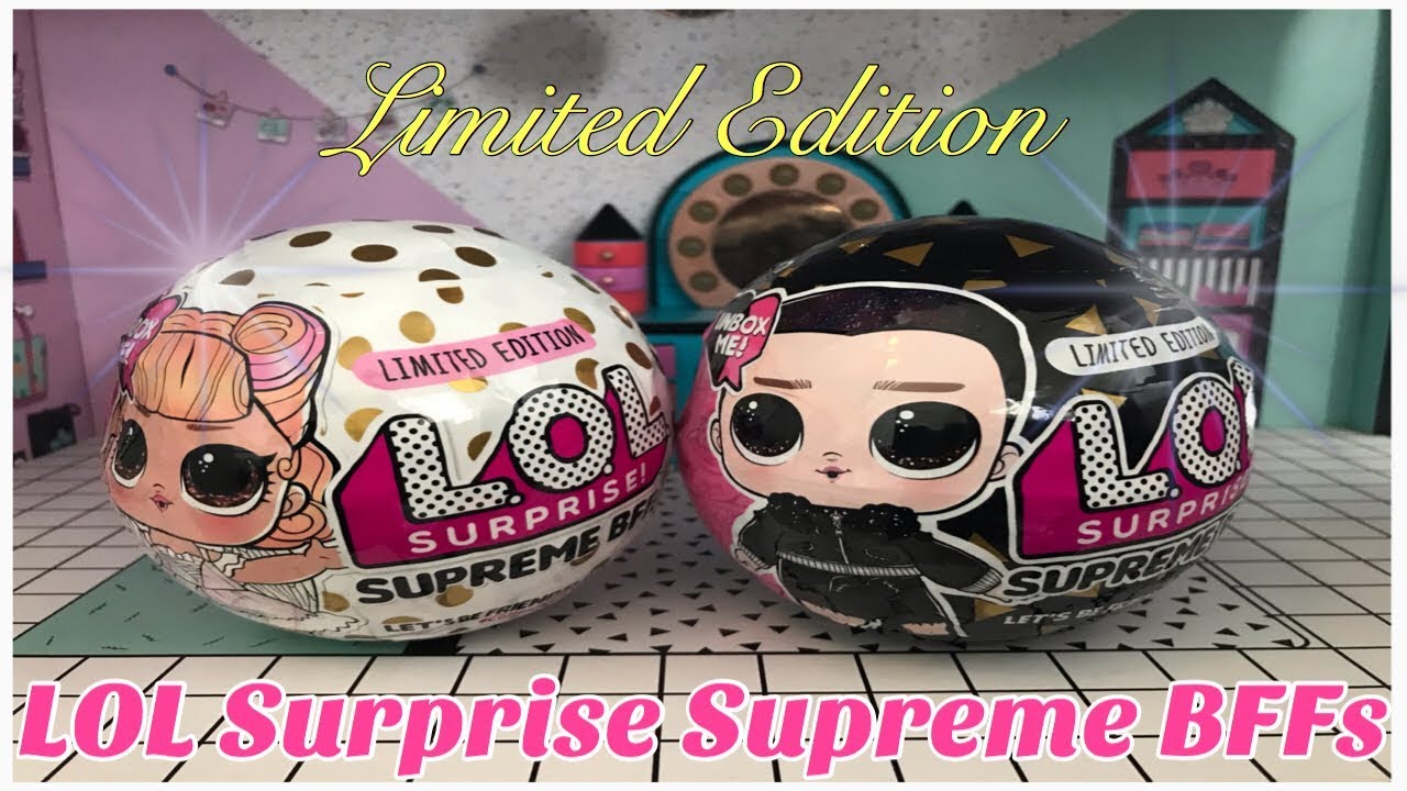 NEW LOL SURPRISE SUPREME BFFS LIMITED EDITION UNBOXING | LEATHER & LACE | AMAZON EXCLUSIVE