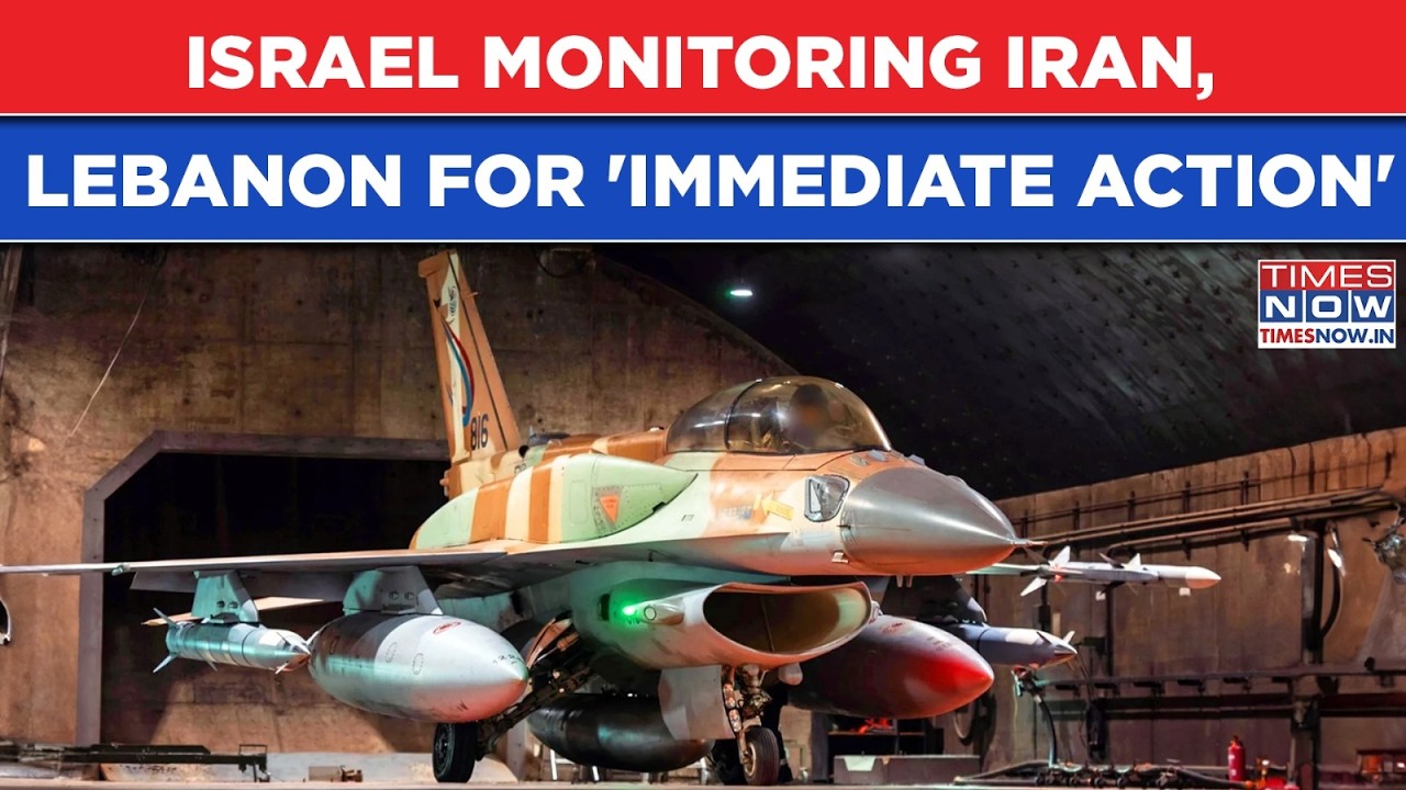 Israel Monitoring Iran, Lebanon As Fighter Jets Alert For 'Immediate Action'| IDF Chief Says...