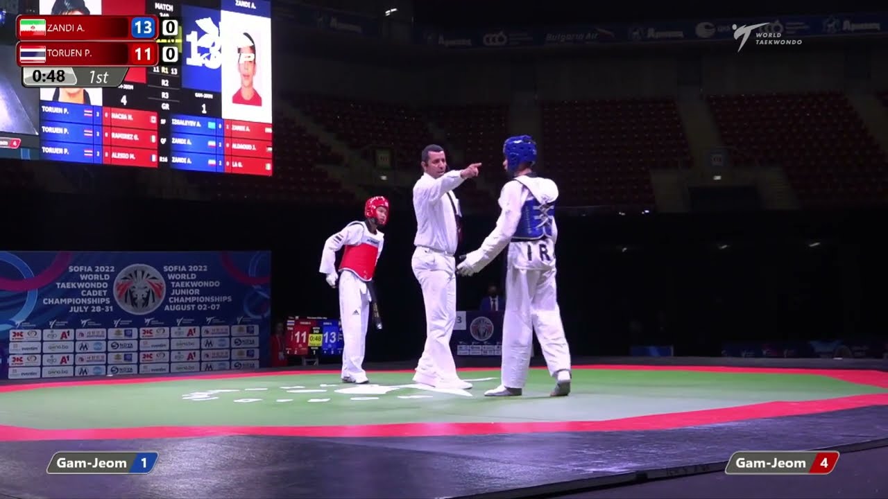 340 F Men  48kg IRI ZANDI A  THA TORUEN P