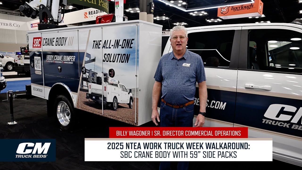 2025 NTEA Work Truck Week Walkaround - CM Truck Beds - 134