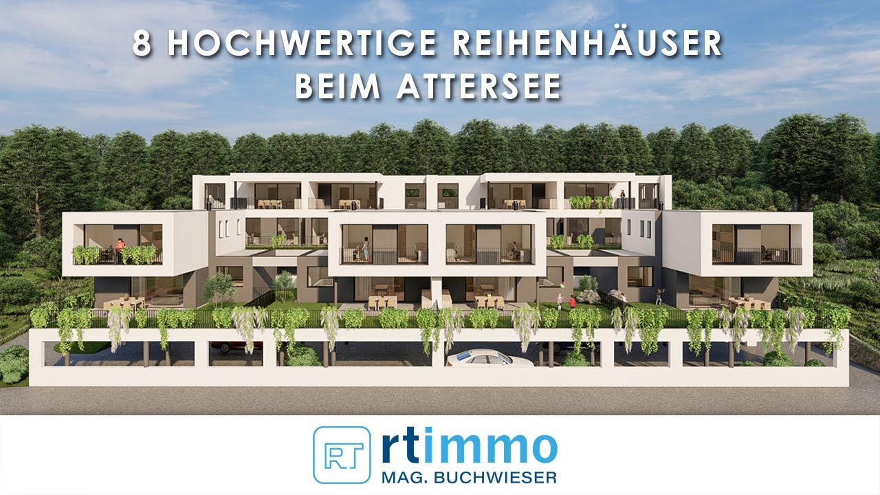 Reihenhausanlage am Attersee