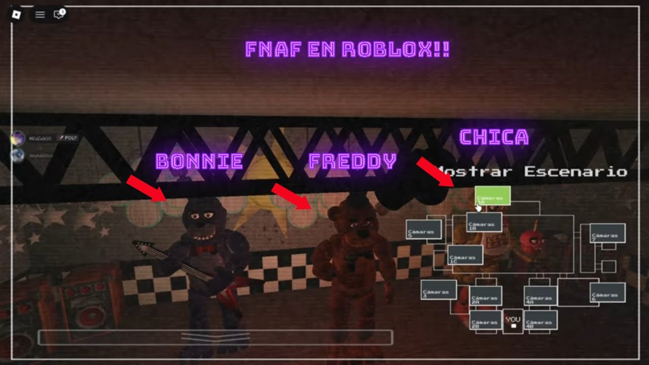 ⁣JUGANDO... FNAF EN ROBLOX!?!?