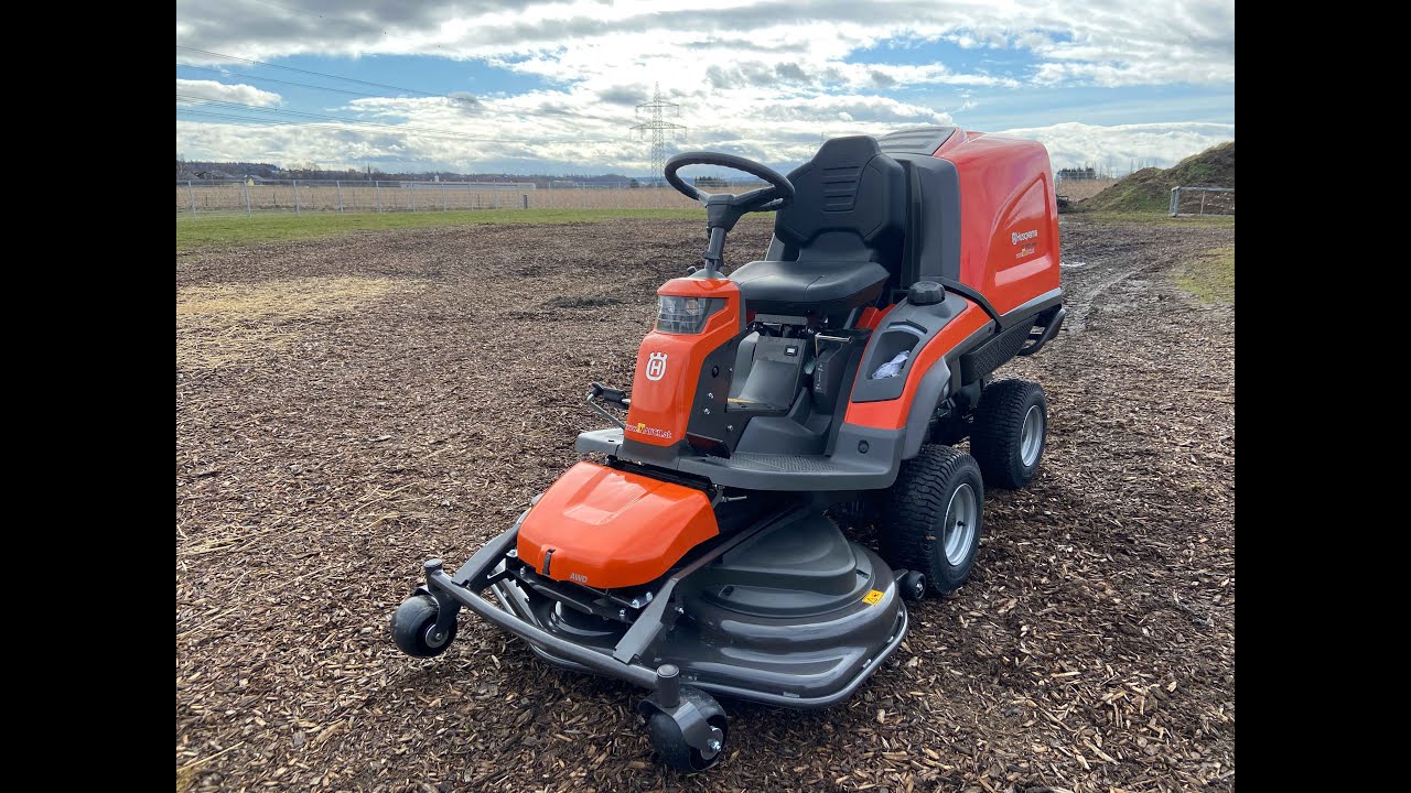 Husqvarna Rider RC320Ts AWD - Nasses Gras problemlos mähen