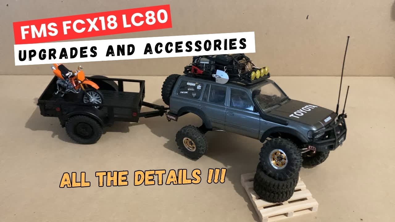 FMS LC80 RC Upgrades and Accessories!!!