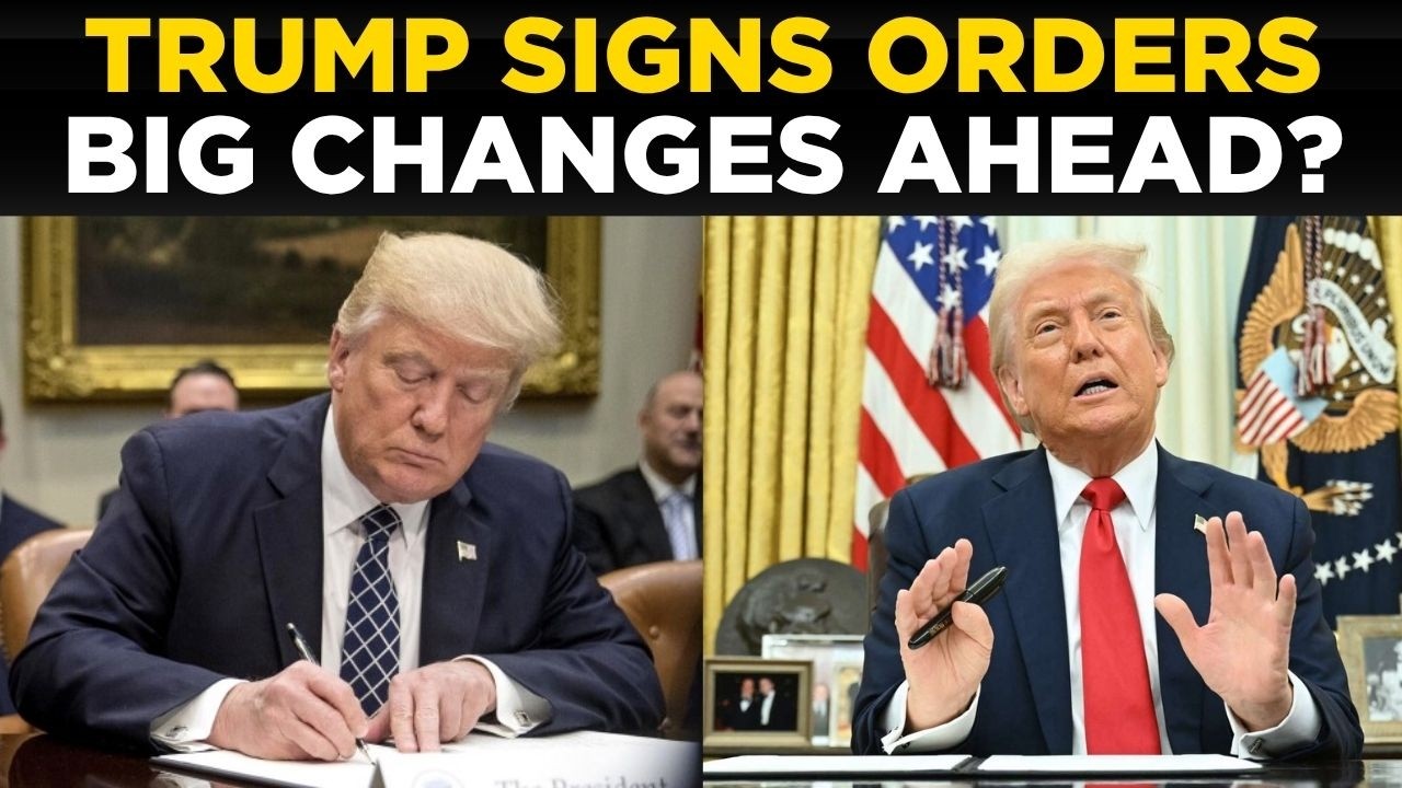 US NEWS LIVE: Trump Signs New Executive Orders &mdash; Major Changes Ahead? | World News