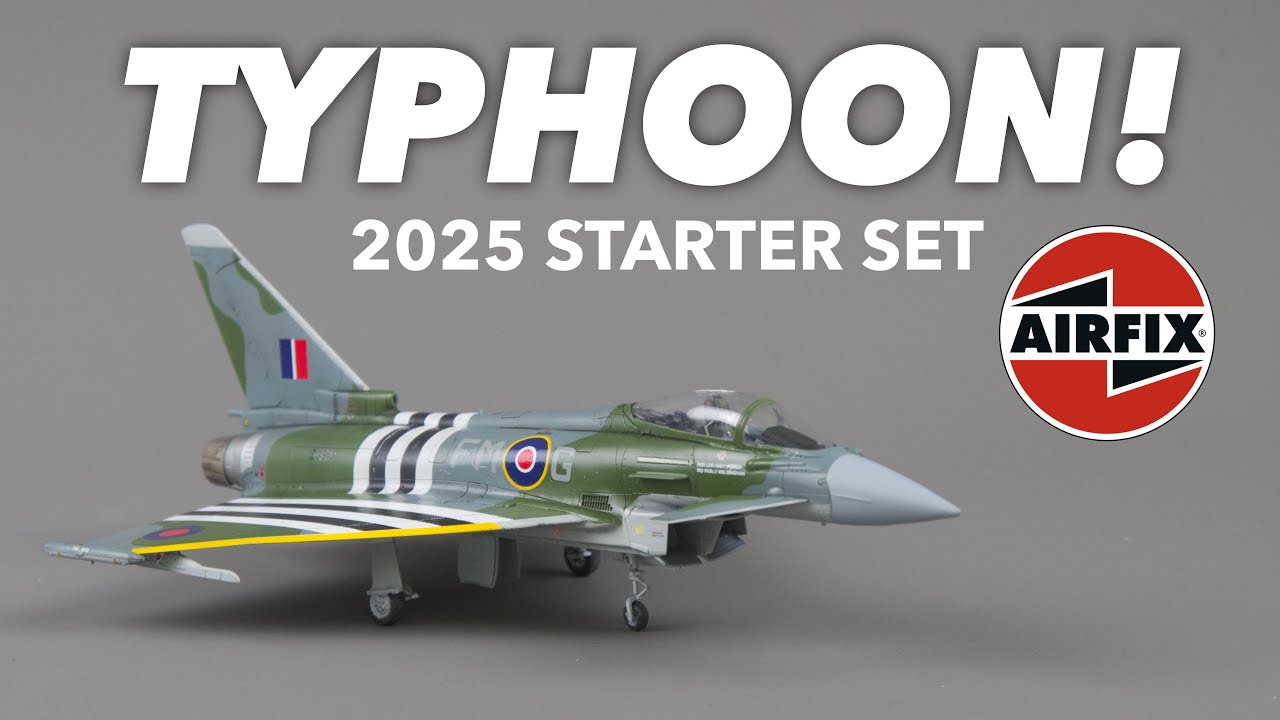 BUILDING THE NEW 2025 AIRFIX TYPHOON STARTER SET