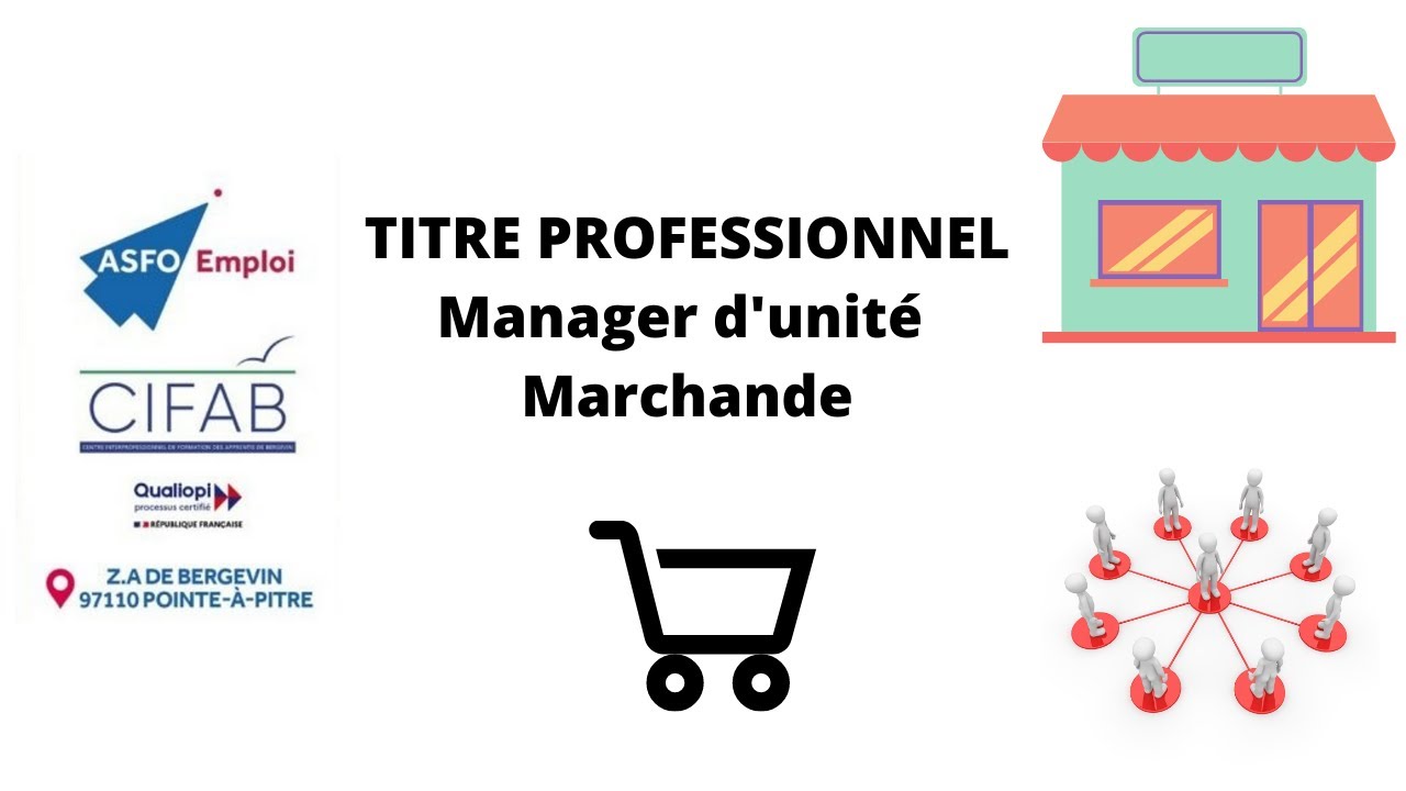 Titre Professionnel Manager d'Unité Marchande