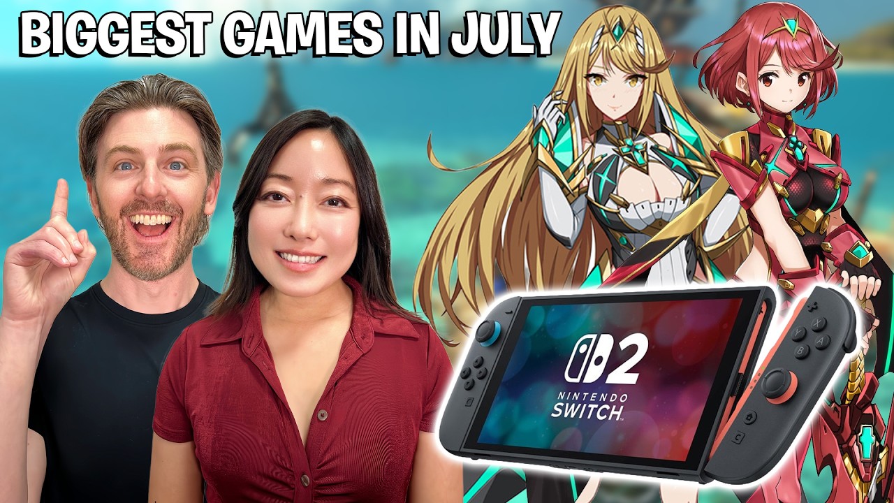 Лучшие игры для Nintendo Switch 2, выходящие в июле *Splatoon, Rhythm Heaven и другие!*