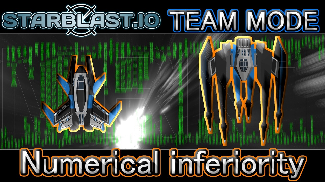 【STARBLAST.IO】 Team mode - Ten torpedoes attack the enemy base - 20260301