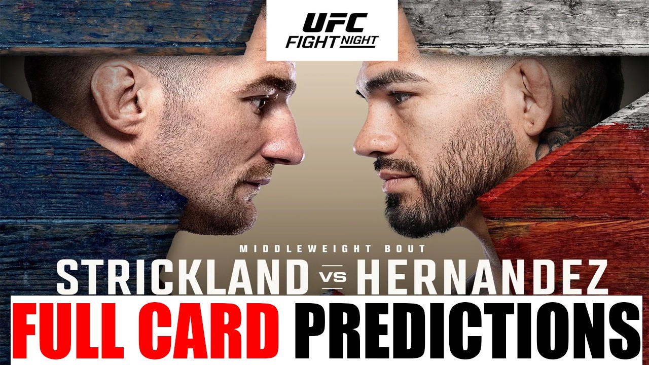 The Breakdown You NEED Before UFC Fight Night: Strickland vs Hernandez