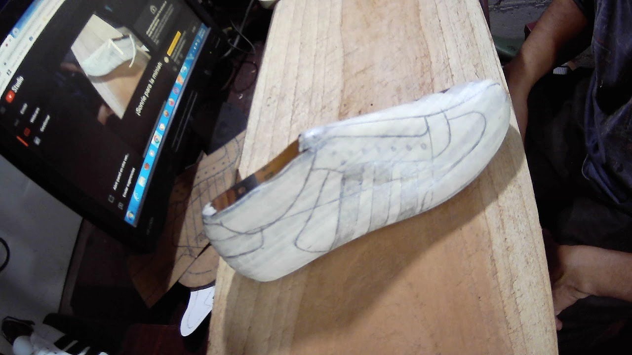Segunda parte de elaboracion de moldes del Adidas SAMBA