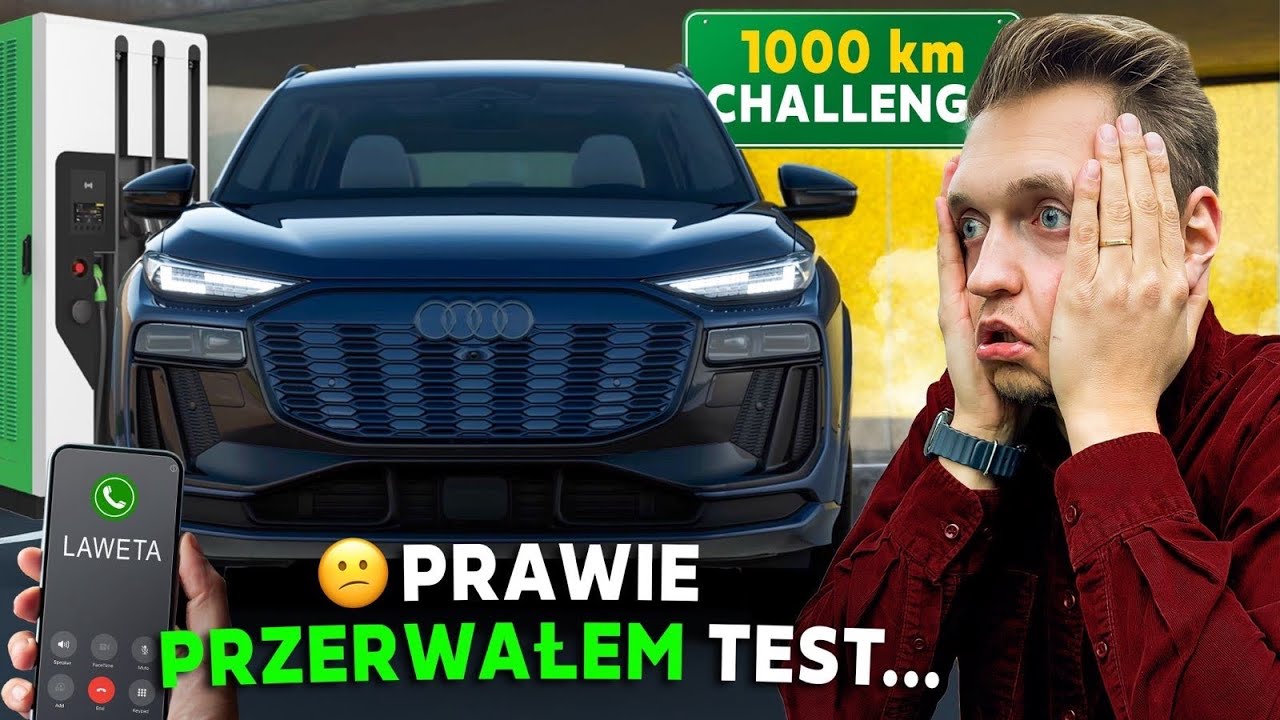 1000 KM CHALLENGE NOWYM AUDI Q6 E-TRON! 🤯 To się mogło źle skończyć&hellip;
