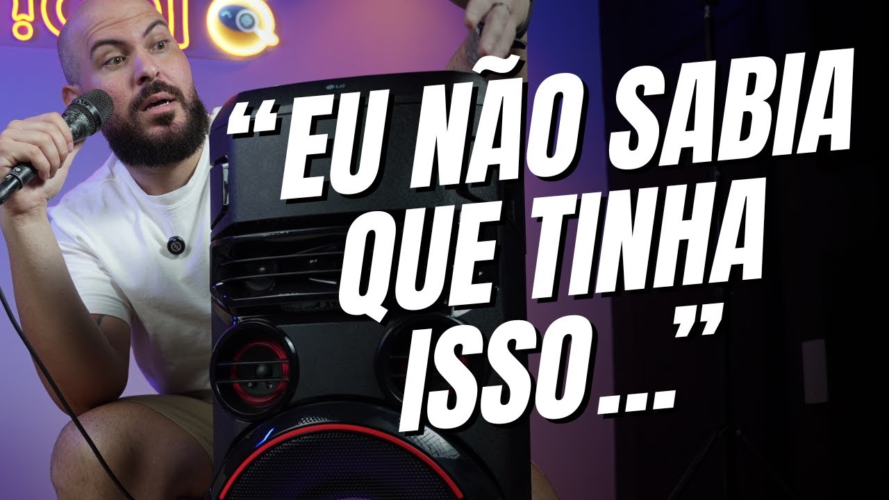 Torre De Som LG XBOOM RN7: que PANCADA de som!