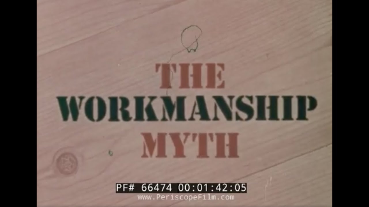 “WORKMANSHIP MYTH” 1970s DOCUMENTARY FILM   AMERICAN VS FOREIGN CAR COMPANIES  AUTO WORKERS 66474