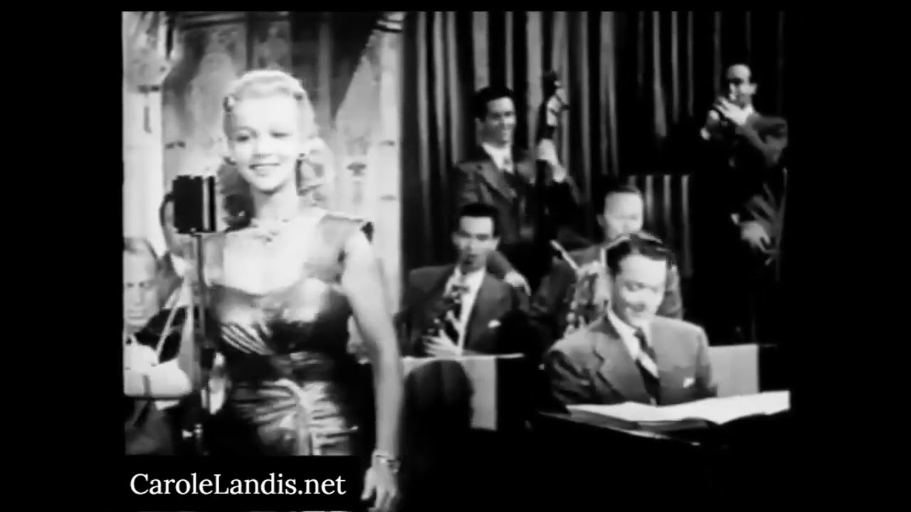 Carole Landis SINGS In Dance Hall (1941)