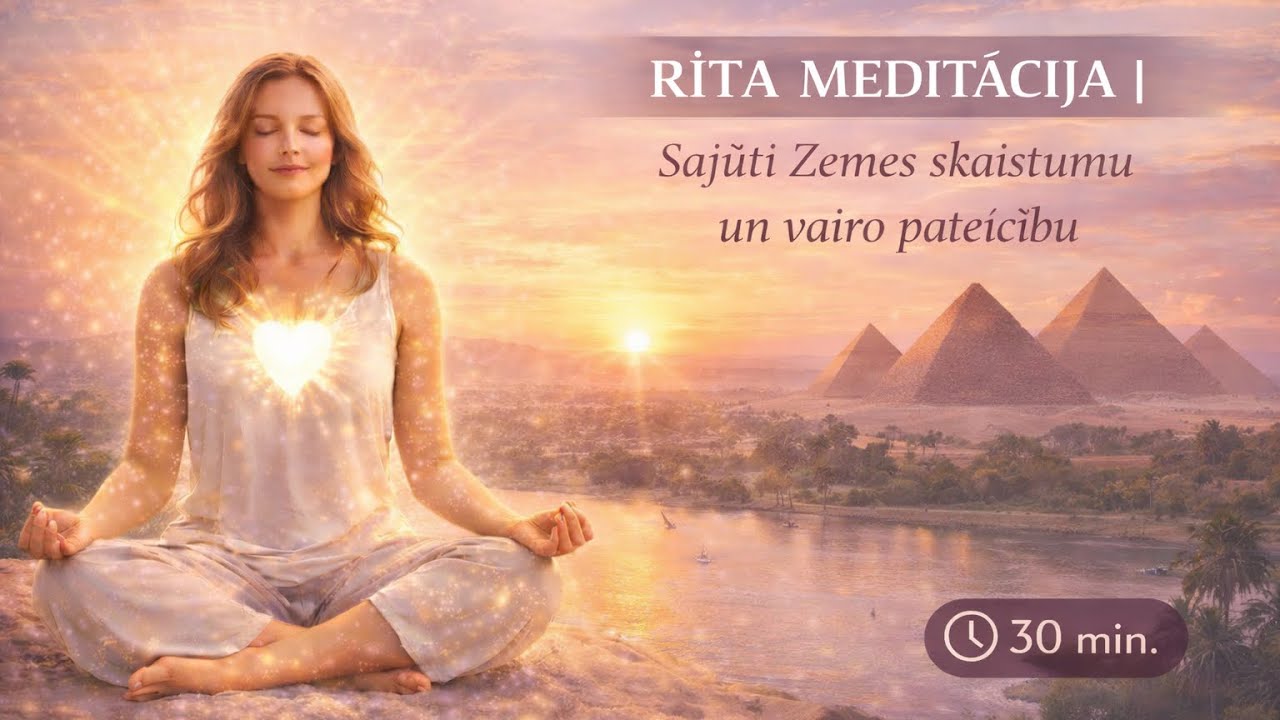 RĪTA MEDITĀCIJA | Sajūti Zemes skaistumu un vairo pateicību 
