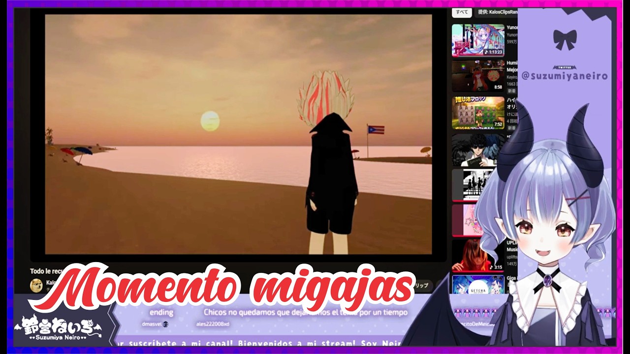 Reacción de Neiro al video 