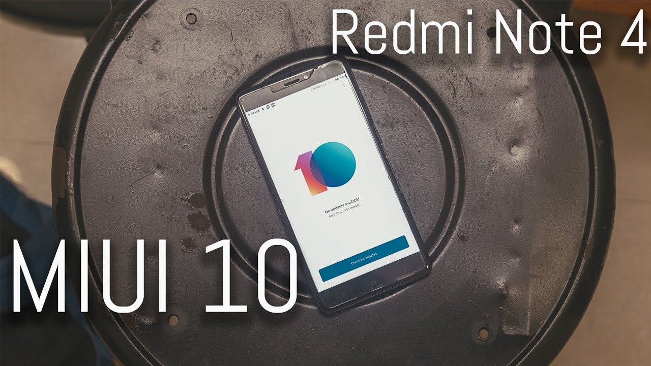 MIUI 10 on Redmi Note 4 - Review!