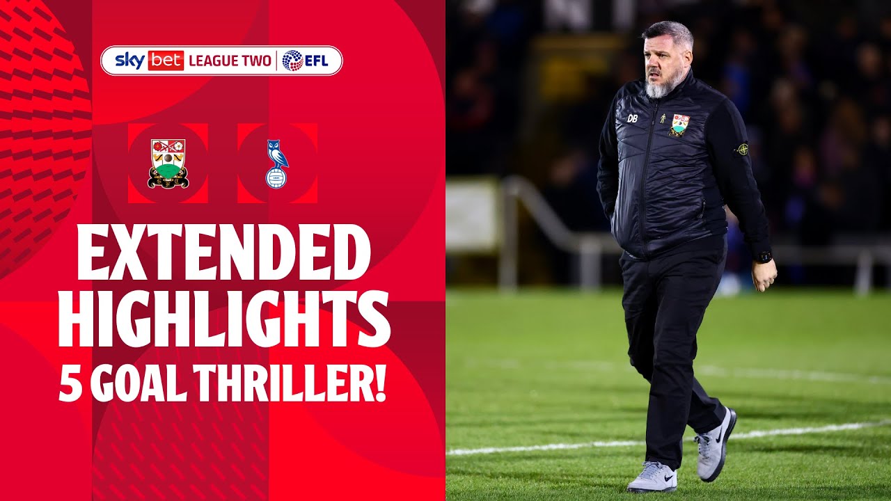 5 GOAL THRILLER! | Barnet v Oldham Athletic extended highlights