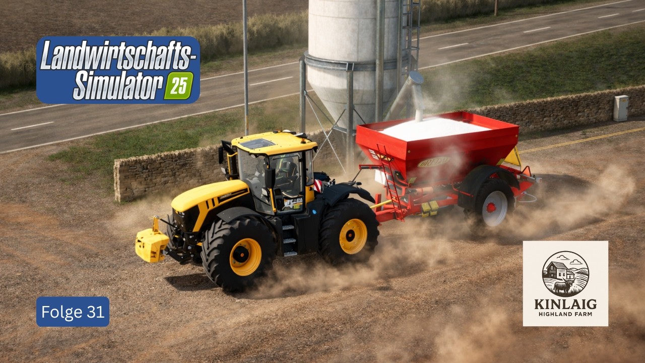 Neuer Traktor, Spritztechnik & XXL Ziegen-Weide! | Kinlaig | Highlands Fishing | LS25 F31 🚜