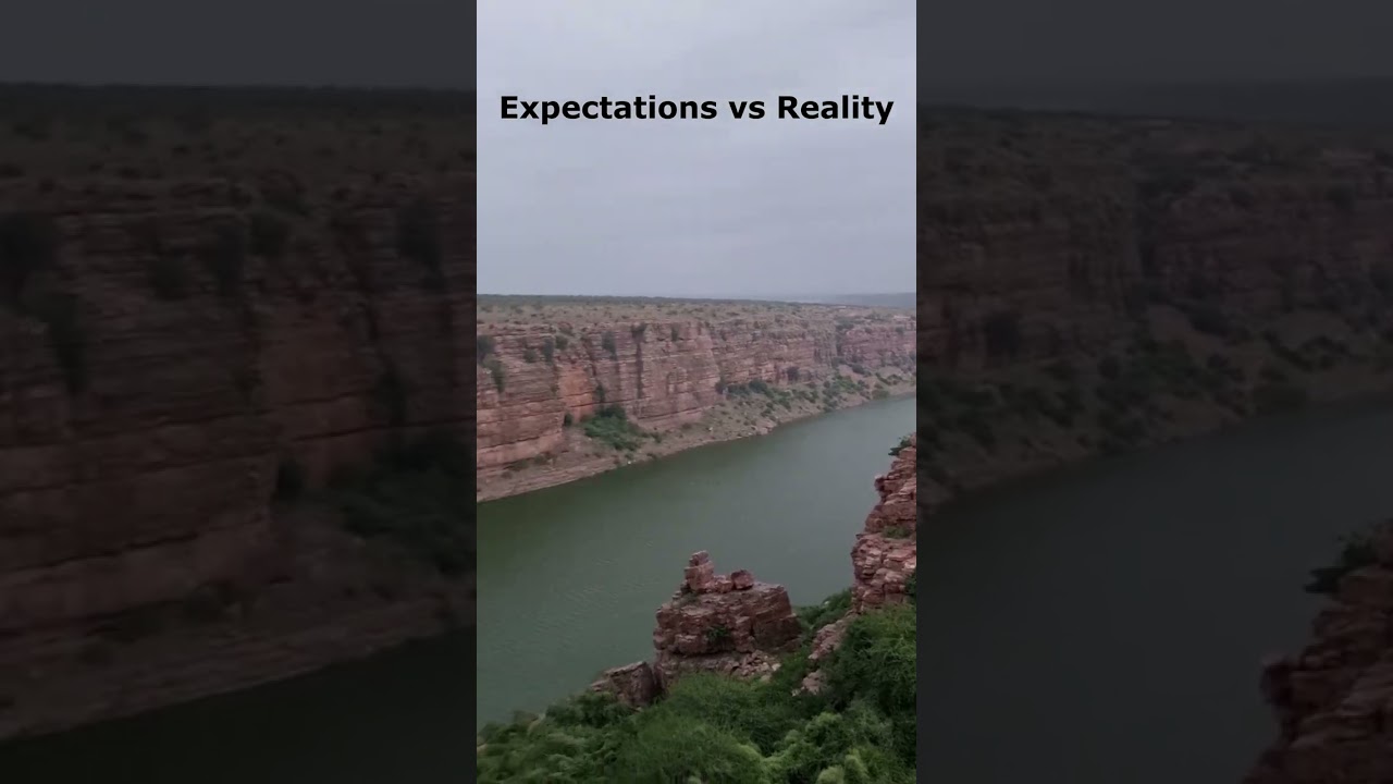 Gandikota Expectations vs Reality | Grand Canyon India | Penna River | Andhra Pradesh #shorts #mrnnm