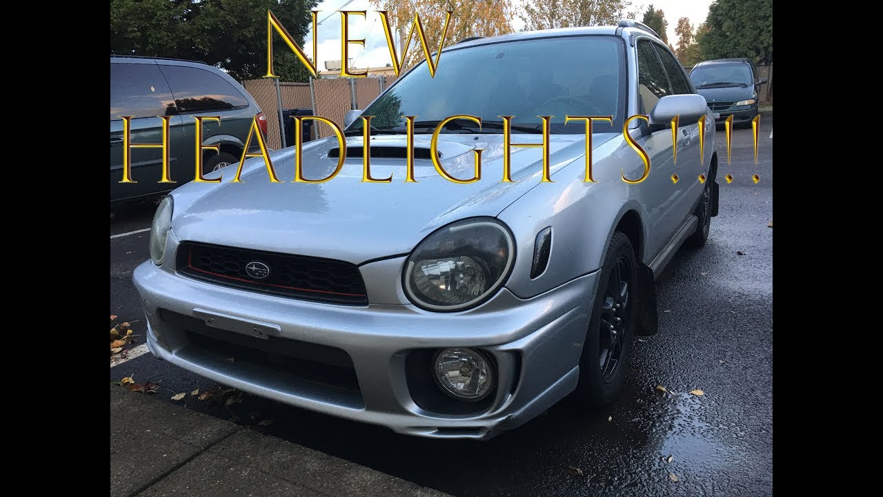 || CUSTOM HEADLIGHTS FOR THE WRX!! ||