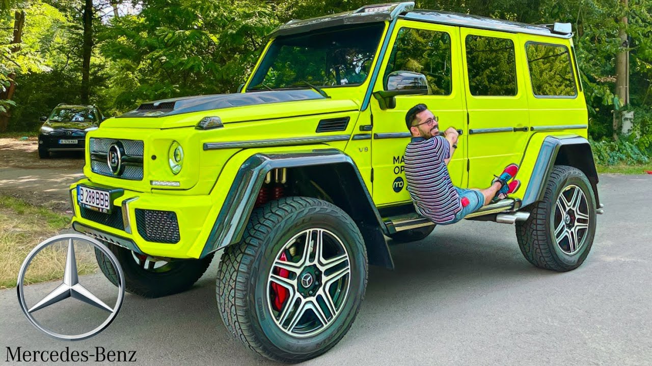 Mercedes G500 4x4² este cel mai distractiv mod de a cheltui 220.000 Euro