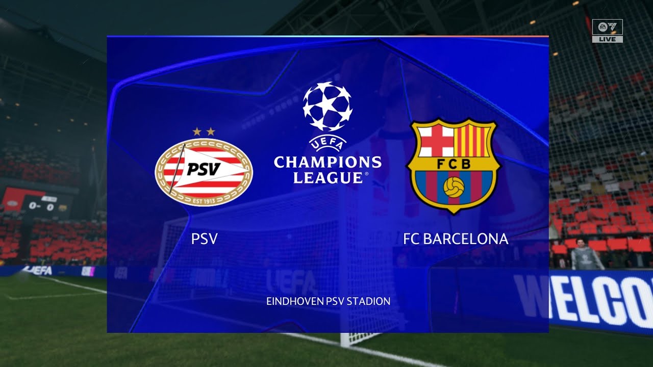EA FC 26 / Чемпионат Лиги чемпионов УЕФА: ПСВ Эйндховен - ФК Барселона