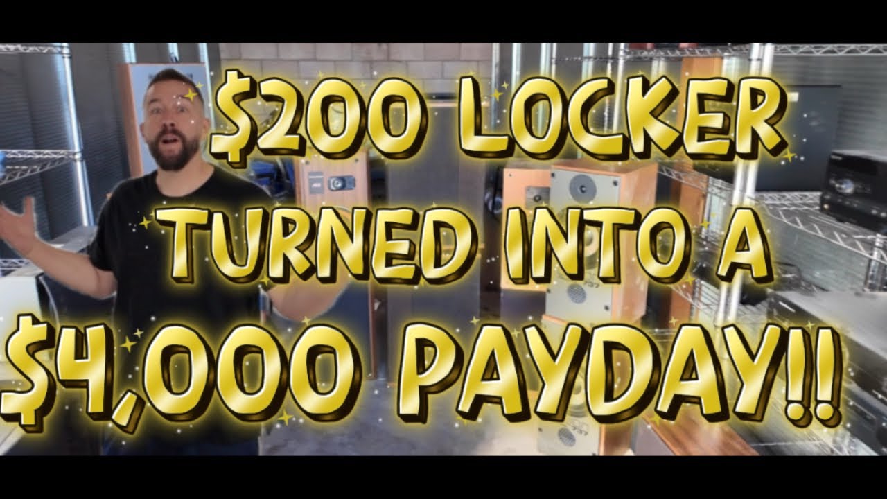 $200 Locker Turned Into A $4000 Payday!!