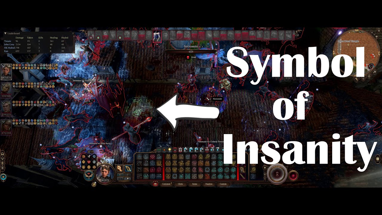 Insanity on the Open Hand Temple rooftop - Trials of Tav/Hell Mode RS 2250 (Baldur's Gate 3)