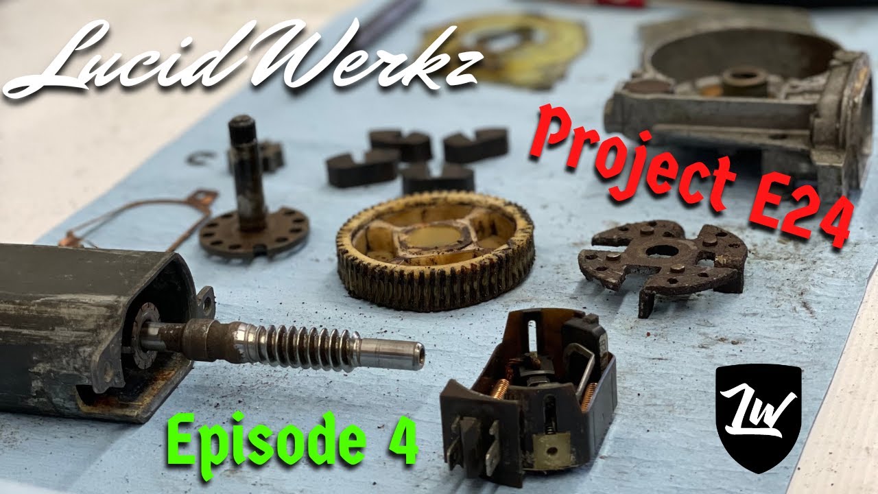 Project E24 - BMW 633csi Restoration - Episode 4 - Repairing $1000 Window Motors